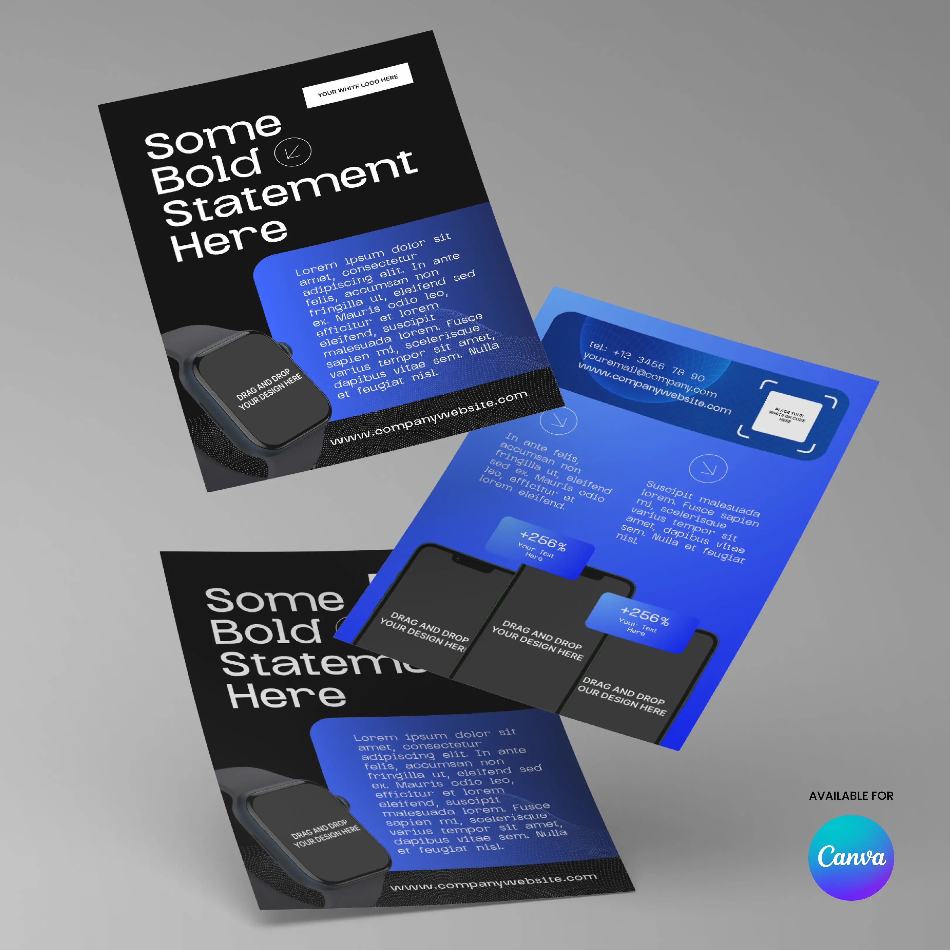 Flyer Template for Canva - Forma 30 Collection | Bold, High-Impact Design for Tech Products, Digital Services & Promotions