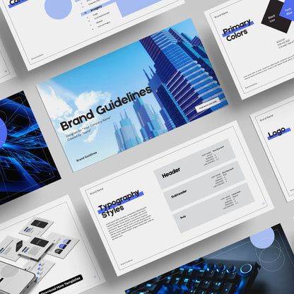 Modern Brand Identity Template - Forma 20 | Canva Brand Guidelines Layout