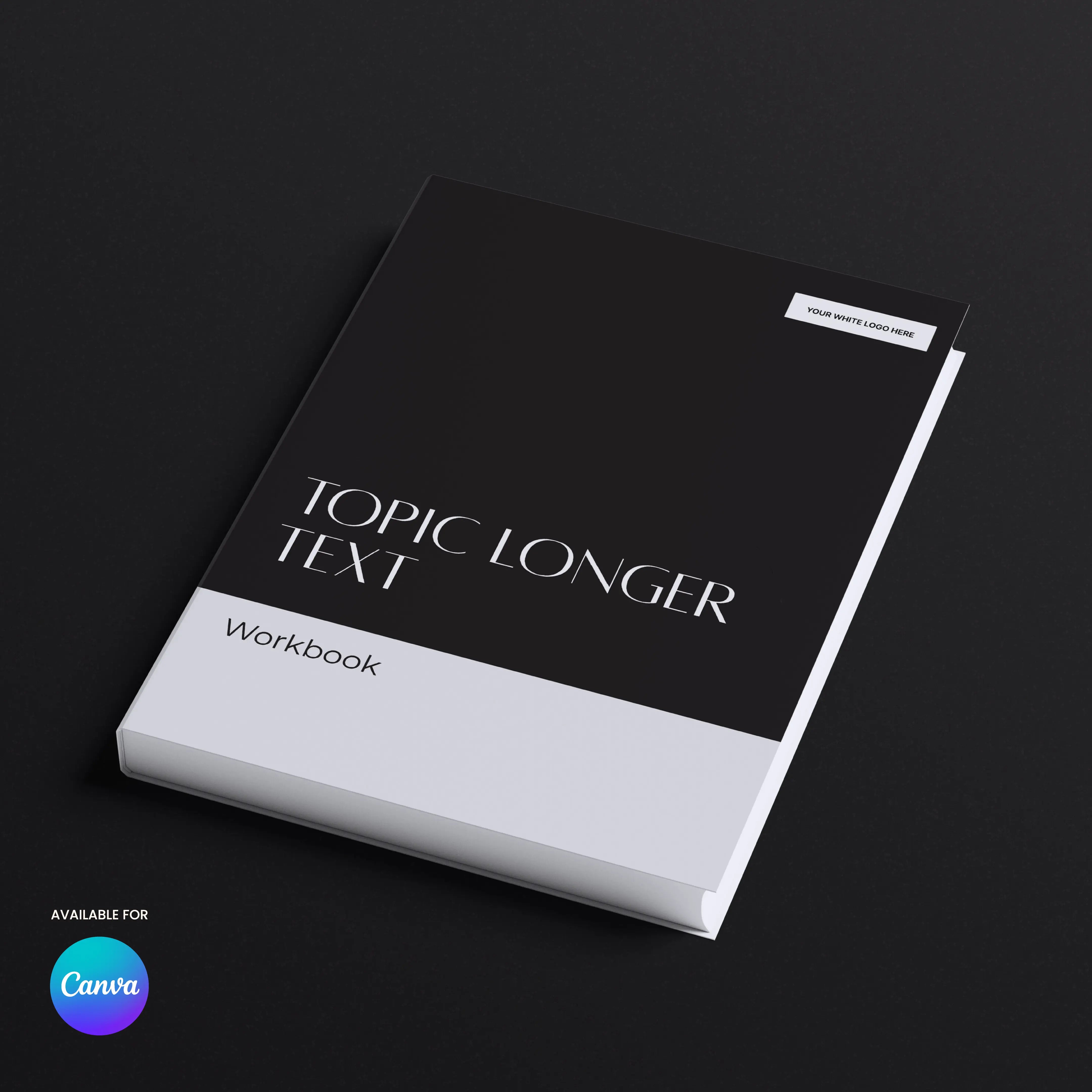 Editable Workbook Template in Canva - Forma 60 Collection | Custom Layout for Learning, Planning & Content Creation