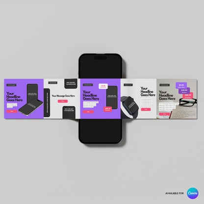 Single Image Paid Ad Templates for Social Media - Canva Format | Forma 10 Collection | Editable Designs for Instagram & LinkedIn
