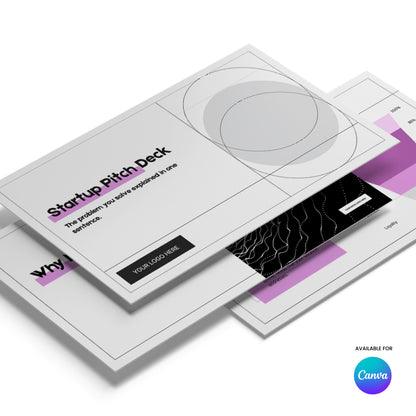Animated Startup Pitch Deck Template - Canva