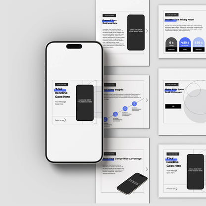 Carousel Template for Canva - Forma 20 Collection | Editable Instagram Slides for Product Demos, Startups & SaaS Marketing