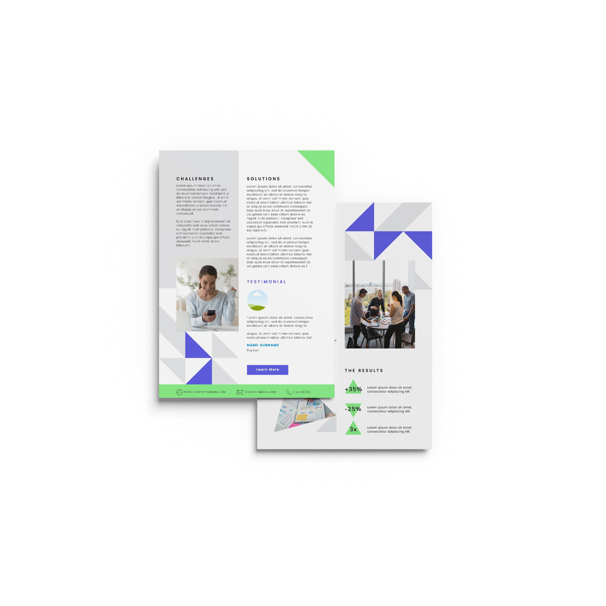 Case Study Canva Template