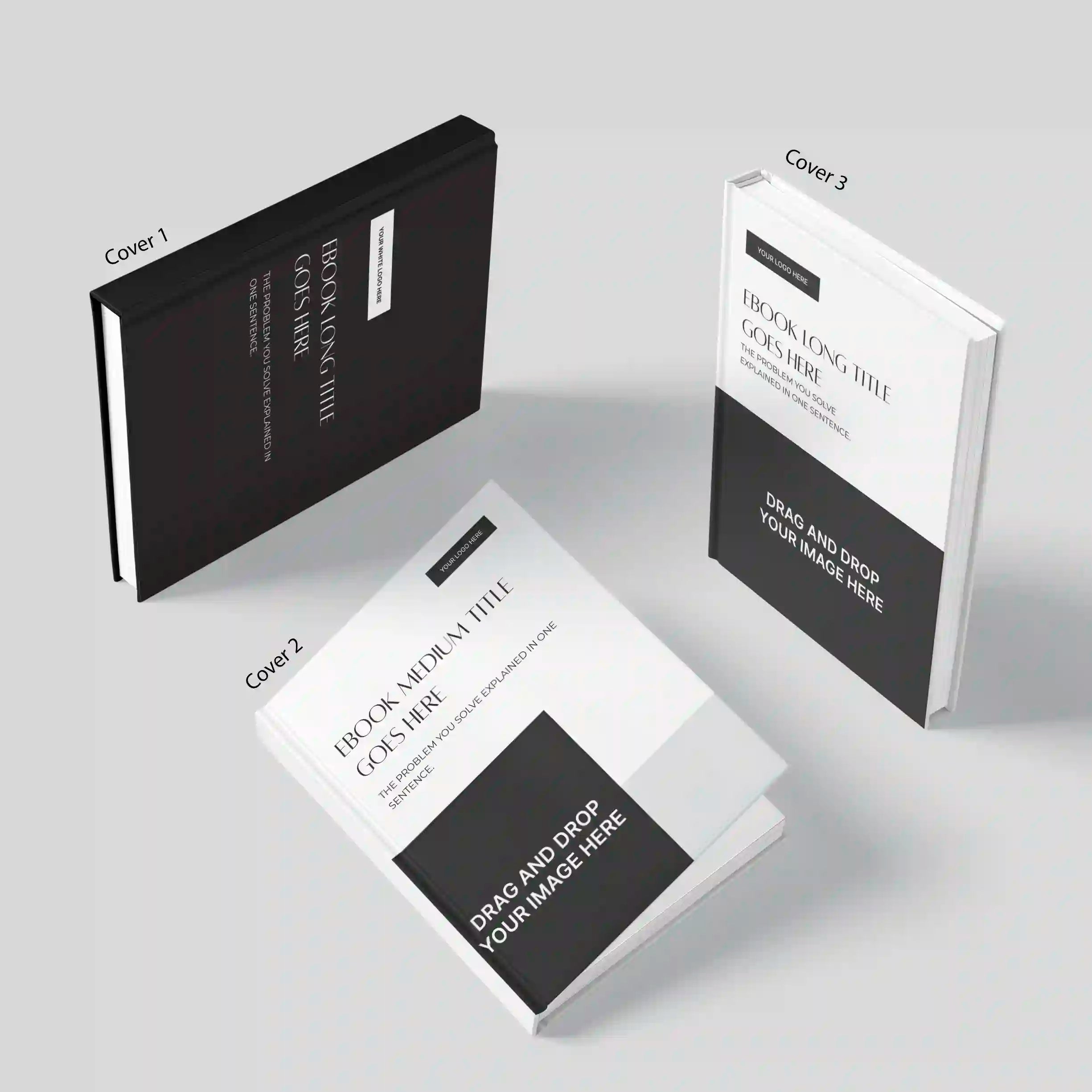 eBook Template for Canva – Monochrome Edition | Forma 60 Collection