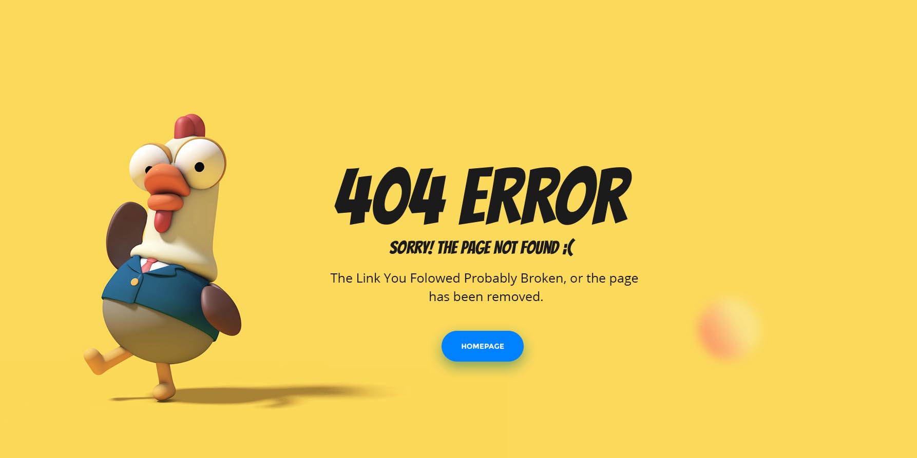TOP5: 404 Error Pages